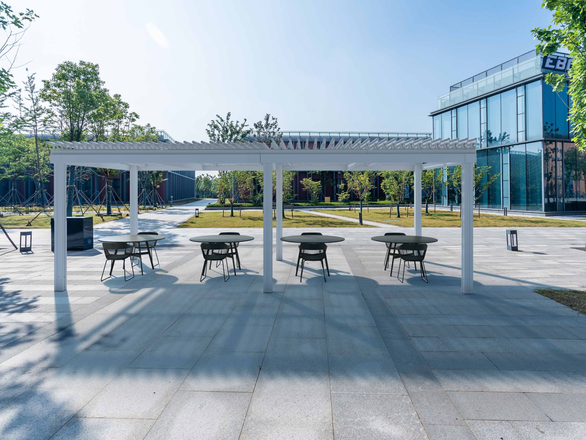 modern business office building exterior