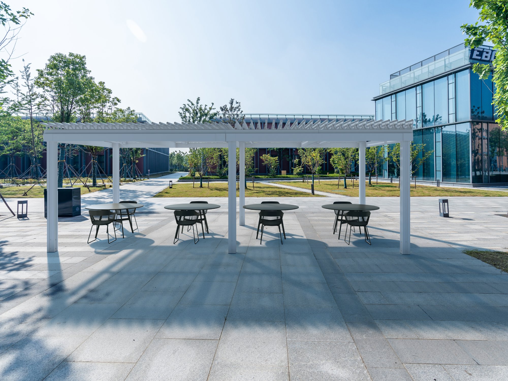 modern business office building exterior